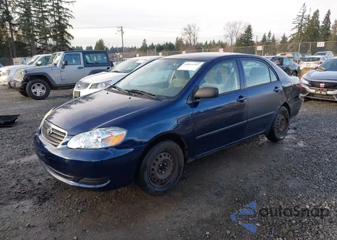 2006 Toyota Corolla Ce из США, поврежденный, VIN 1NXBR32E66Z569215